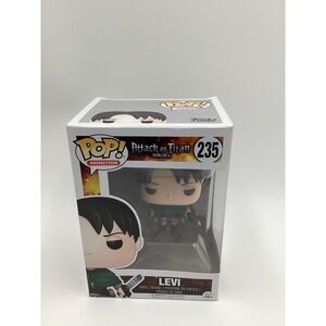 Funko Pop! Animation Attack On Titan LEVI #235 Vinyl Figure In Protector